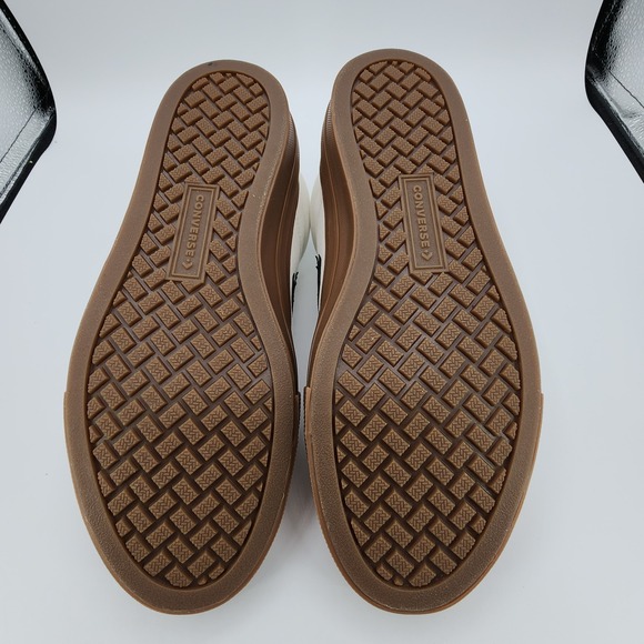 Converse Sport Casual Ox‎ Shoes Mens 10 White Black Low Sneakers NEW PLS READ - Picture 9 of 11